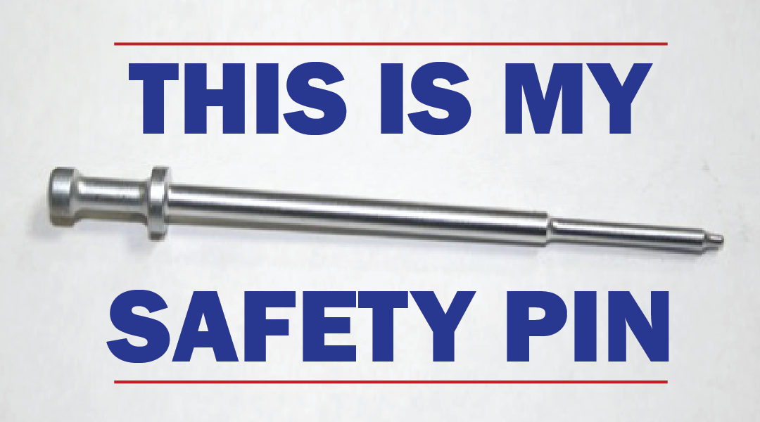 Limited Edition Safety Pin Sticker