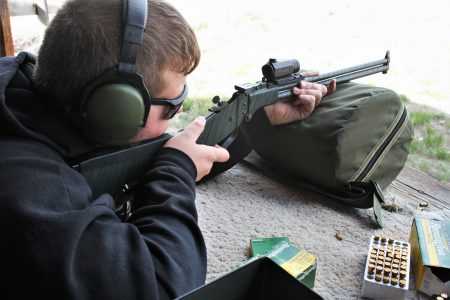 Zach The Shipping Ogre Shoots Springfield M6 Scout Rifle