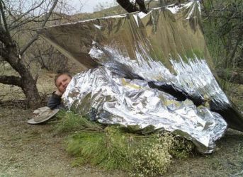 Shiny Mylar “space” blankets cost very little and can be lifesavers. - Photo from DHGate.com