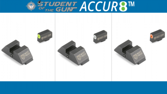 Night Fision and SOTG Release Accur8™ Tritium Sights