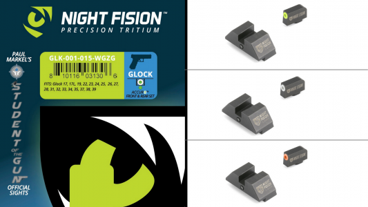 Night Fision and SOTG Release Accur8™ Tritium Sights at NRA Annual Meeting