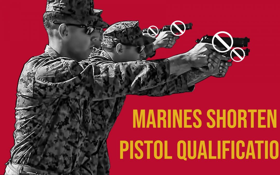 SOTG 838 – Marines Shorten Pistol Qualification