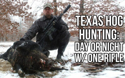 Texas Hog Hunting: Day or Night w/ One Rifle